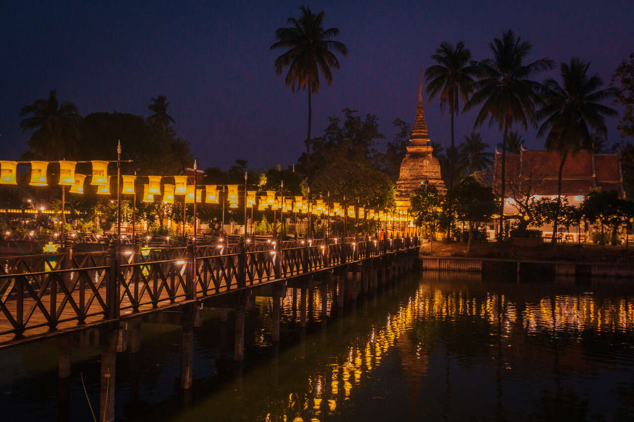 Start your safe journey with Sukhothai’s vibrant glow